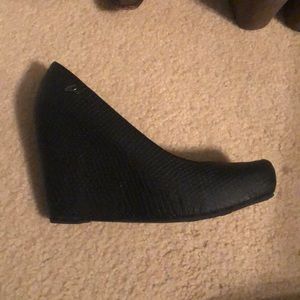 Fergalicious  black wedges by Fergie